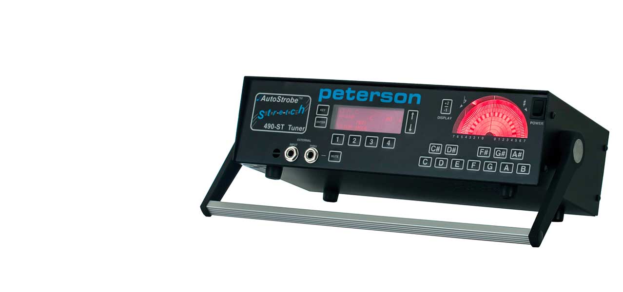 AutoStrobe 490-ST Mechanical strobe tuner with stretch tuning | Peterson Strobe Tuners