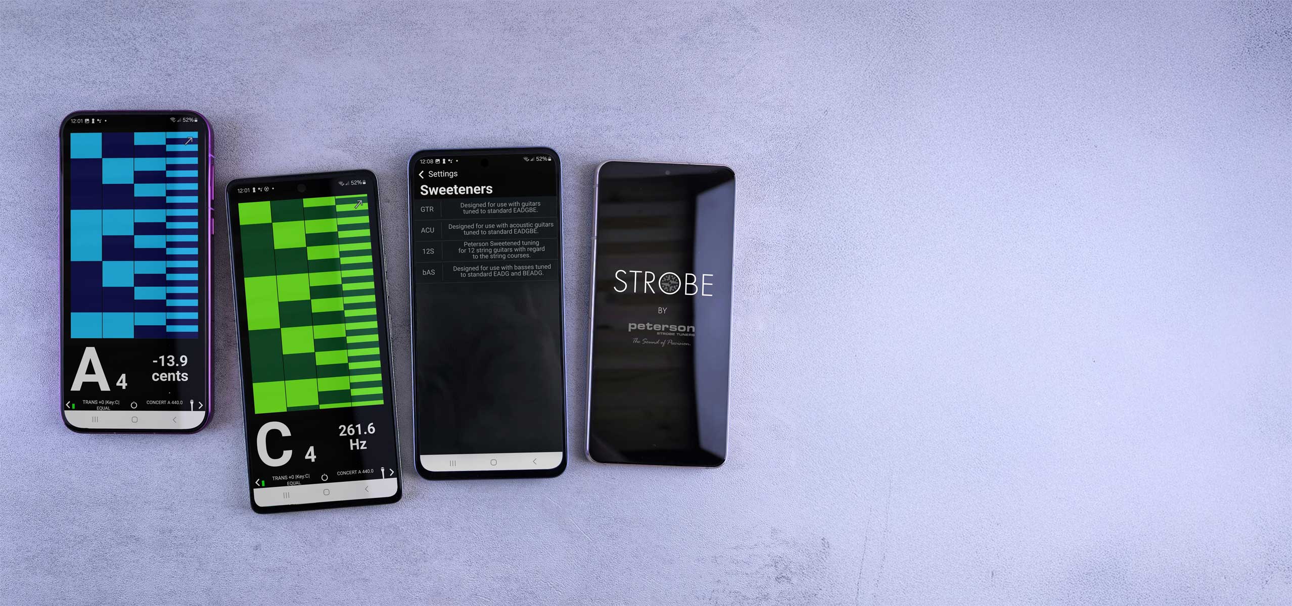 Strobe™ (Android)  | Peterson Strobe Tuners